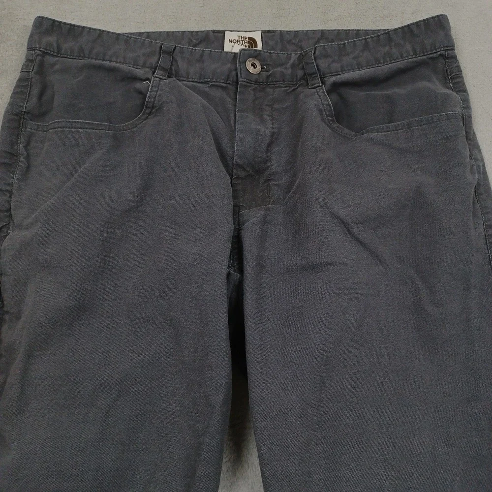 North Face Pants Mens 36x28‎ Gray Pockets Straight Outdoor Casual